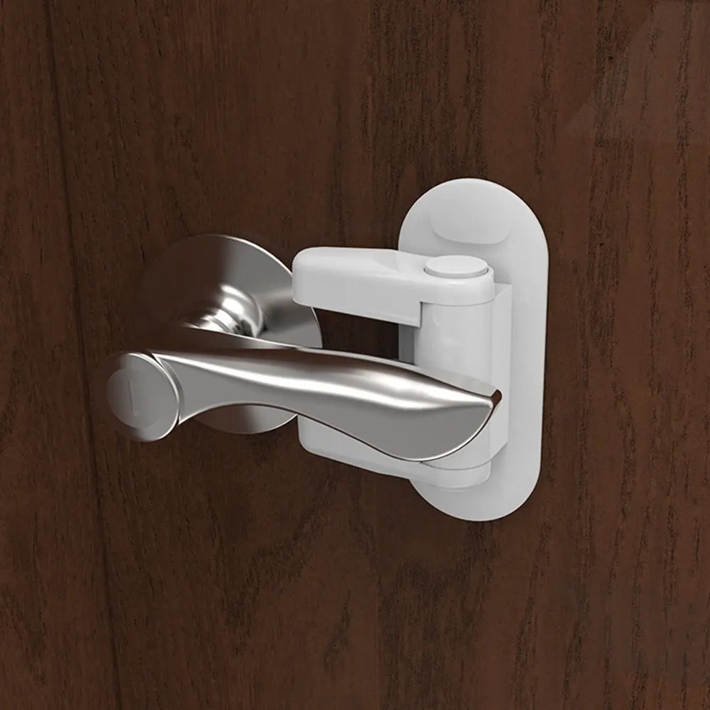 Universal Furniture Hardware - Universal Door Lever Lock, Child Baby