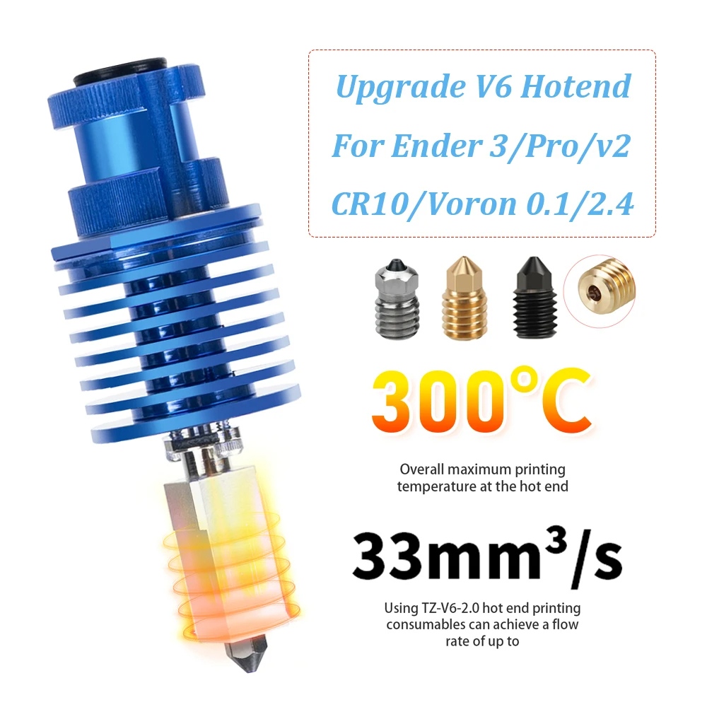 Creality Printer K1 - High Speed Print Head Upgrade V6