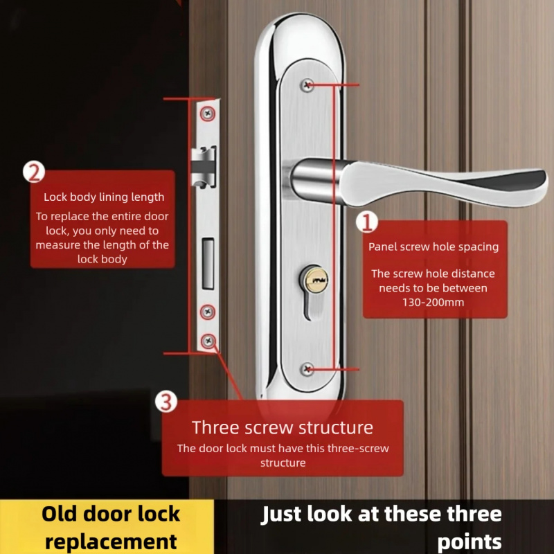 Universal Furniture Hardware - Universal Type Stainless Steel Indoor Door