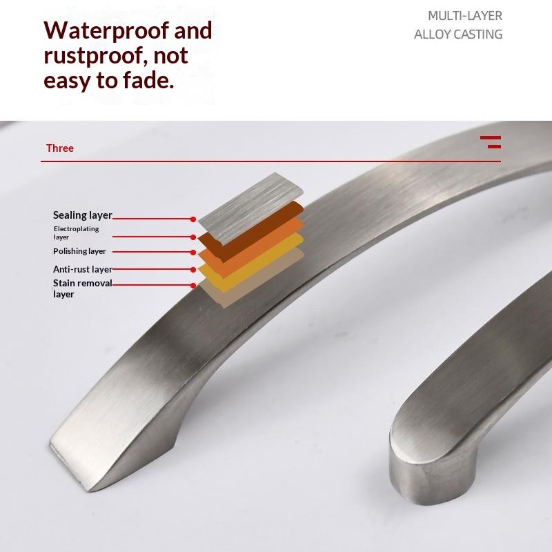Cabinet Handles Knobs Aluminum - Furniture Hardware Drawer Pulls 评论和价格