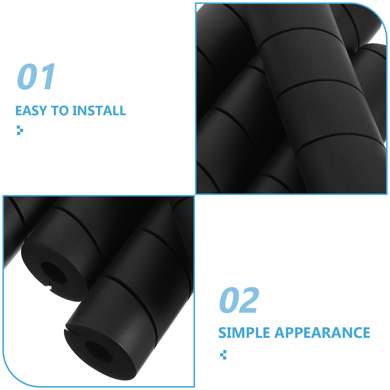 4Pcs Table Leg Guard Flexible  - Furniture Foot Pad 评论和价格