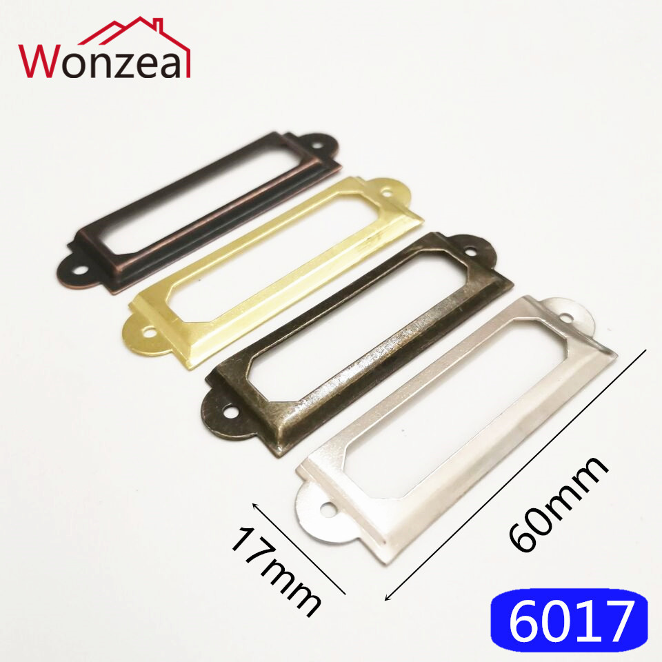 10pcs/lot Antique Brass Handle - Furniture Hardware Drawer Pulls 评论和价格