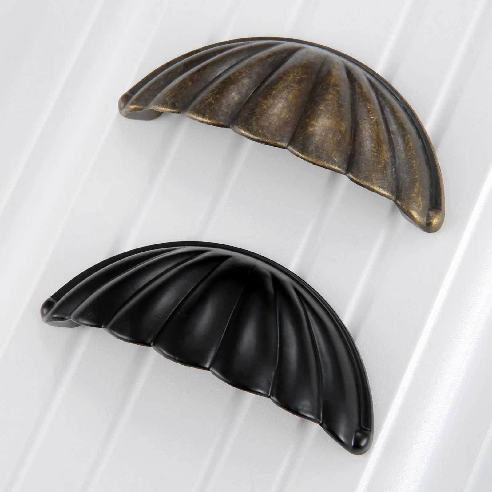 1pc Alloy Shell Shape Handle S - Furniture Hardware Drawer Pulls 评论和价格