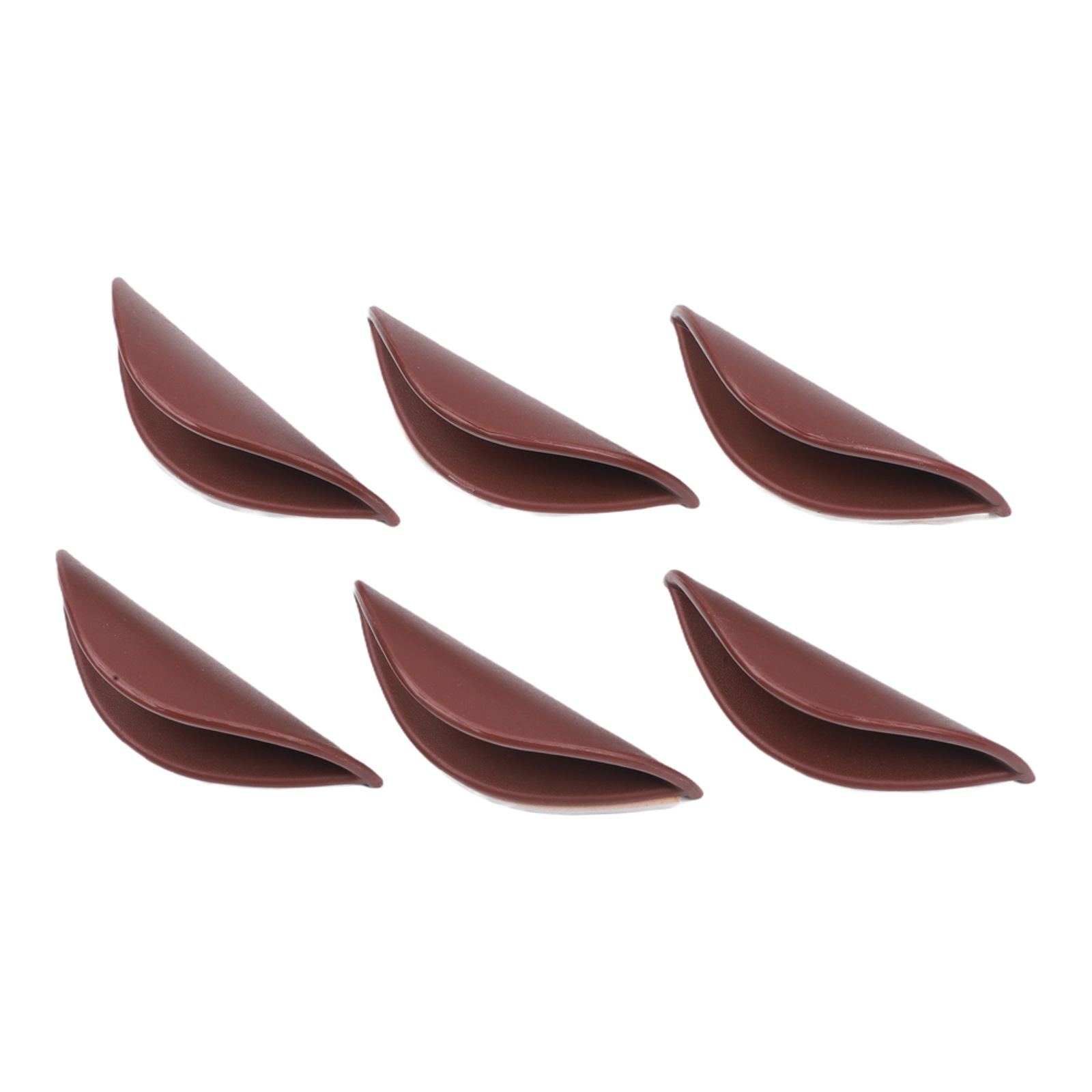 6pcs Plastic Door Handles No D - Furniture Hardware Drawer Pulls 评论和价格