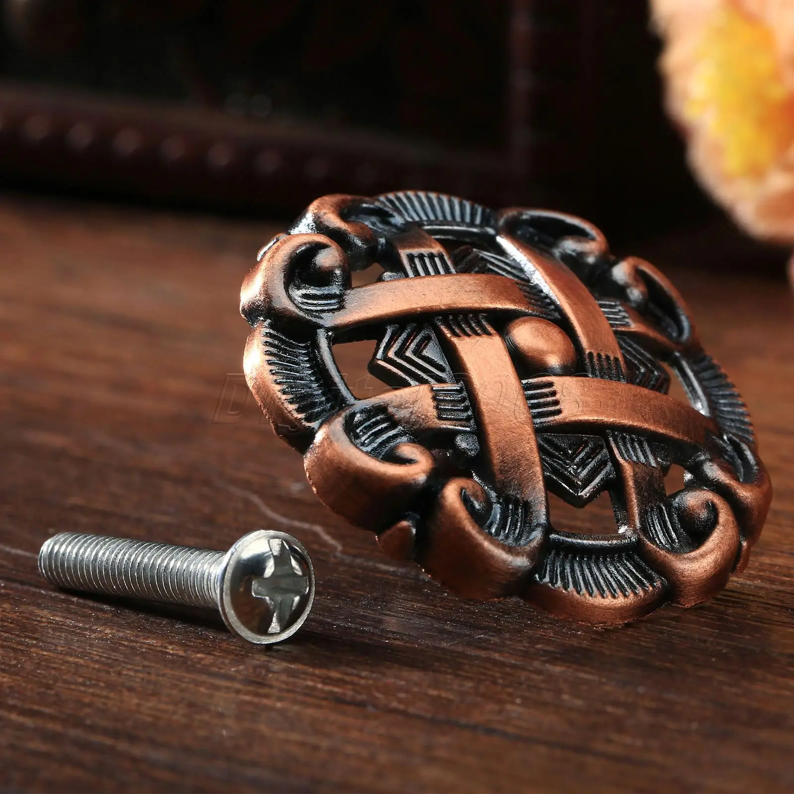 bowarepro Hollow Retro Zinc Al - Furniture Hardware Drawer Pulls 评论和价格