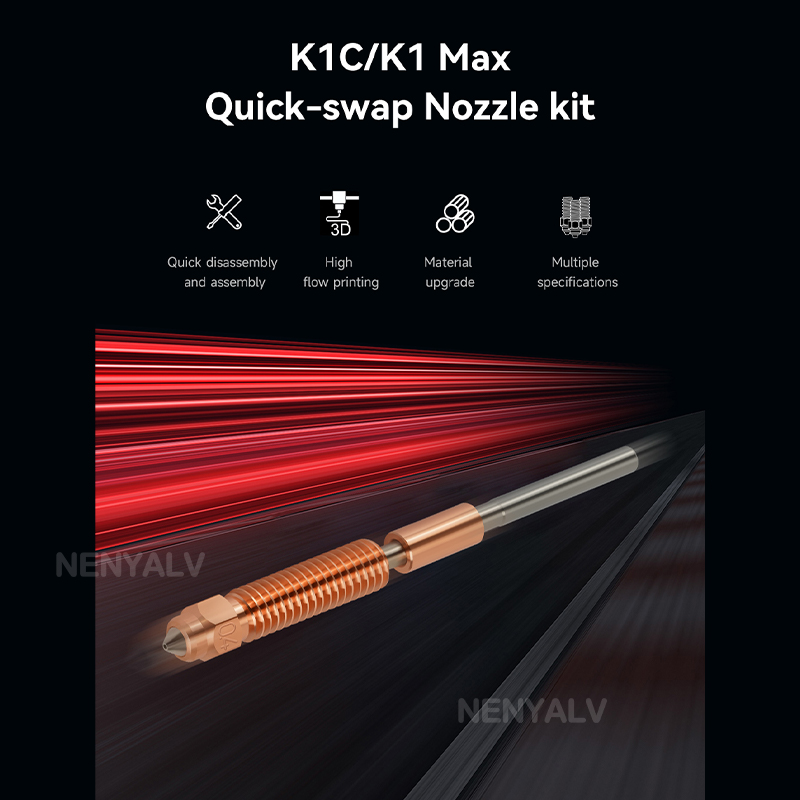 High Flow Upgraded K1C K1 Max/ - Creality Printer K1 评论和价格