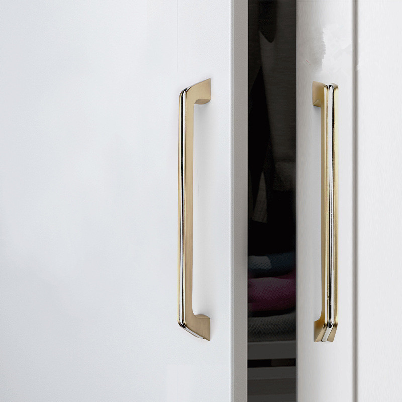 Gold Furniture Handles Aluminu - Furniture Hardware Drawer Pulls 评论和价格