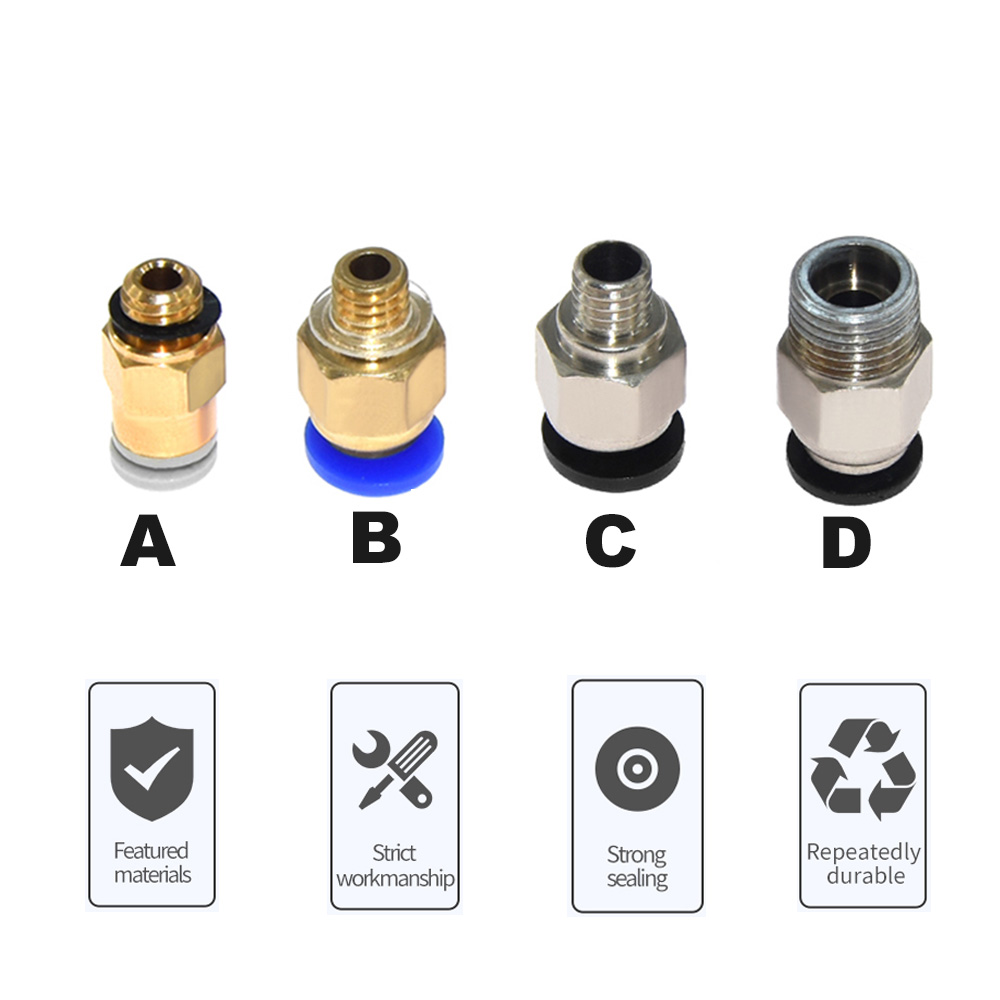 10Pcs Pneumatic Fitting PC4 M6 - Creality Printer K1 评论和价格