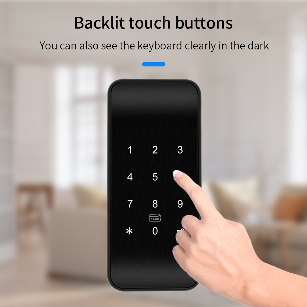 TTLOCK 13.56Mhz Fingerprint Dr - Furniture Hardware Bolts 评论和价格