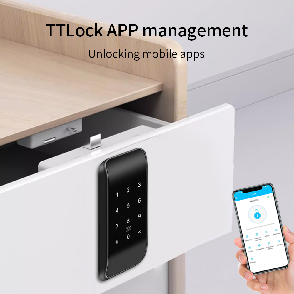 TTLOCK 13.56Mhz Fingerprint Dr - Furniture Hardware Bolts 评论和价格
