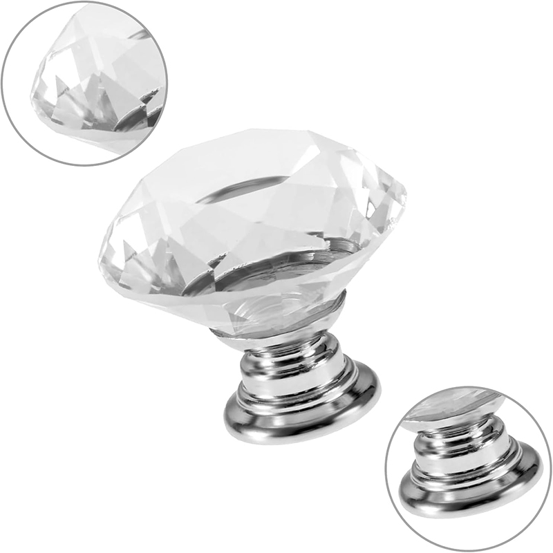 6Pcs Cabinet Knob with Screws  - Furniture Hardware Bolts 评论和价格