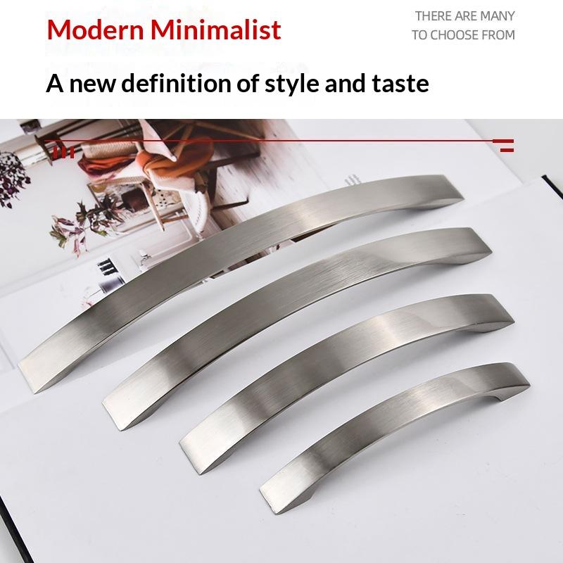 Cabinet Handles Knobs Aluminum - Furniture Hardware Drawer Pulls 评论和价格